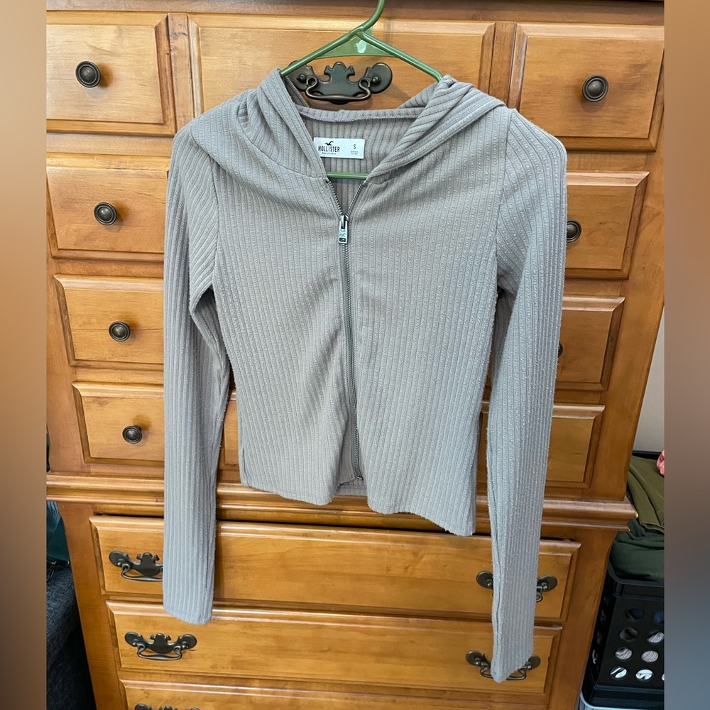 Zip up sweatshirt